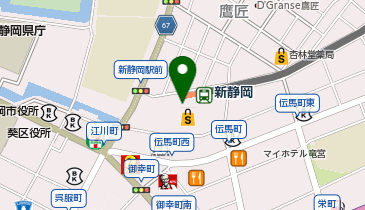 Kastane 静岡店の地図画像