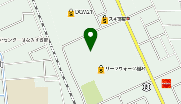 3COINS  plus リーフウォーク稲沢店の地図画像