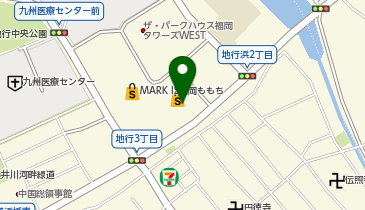 LOCUST マークイズ福岡ももち店の地図画像