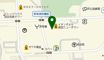 3COINS  plus そよら成田ニュータウン店の地図画像
