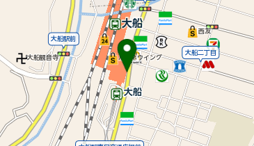 NOLLEY'S ノーリーズ ルミネウィング大船店の地図画像
