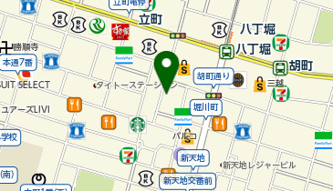NOLLEY'S ノーリーズ 広島八丁堀店の地図画像