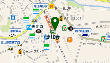 NOLLEY'S ノーリーズソフィー アトレ恵比寿店の地図画像