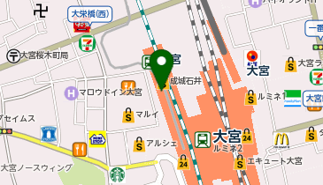 3COINS  plus ルミネ2 ルミネ大宮西口別館店の地図画像