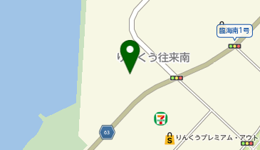 GALLARDAGALANTE OUTLET りんくうプレミアムアウトレット店の地図画像