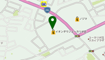 3COINS  plus イオンタウンユーカリが丘店の地図画像