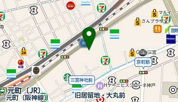 Lui's 神戸店の地図画像