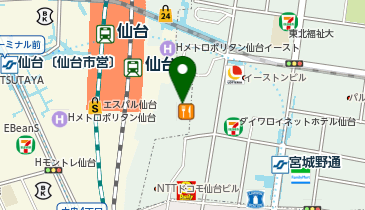 3COINS  plus ヨドバシ仙台店の地図画像