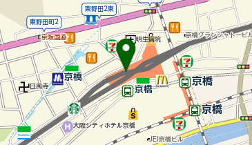 BEARDSLEY 京阪百貨店モール京橋店の地図画像