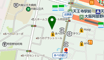 DISCOAT あべのキューズモール店の地図画像
