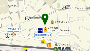3COINS  plus イオン板橋ショッピングセンター店の地図画像