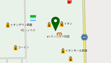 DISCOAT イオンモール鈴鹿店の地図画像