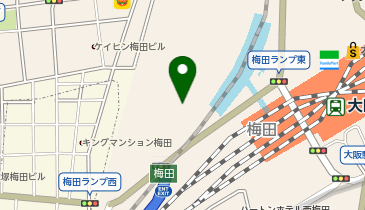 GALLARDAGALANTE グランフロント大阪店の地図画像