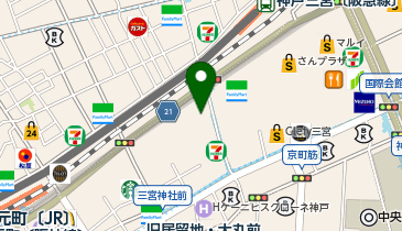 Kastane 三宮店の地図画像