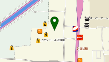 CIAOPANIC TYPY イオンモール四條畷店の地図画像