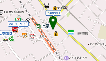 LOCUST まるひろ上尾SC店の地図画像