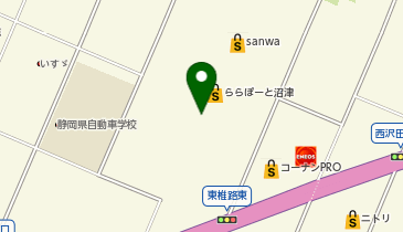 3COINS 【改装中】ららぽーと沼津店の地図画像