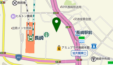 3COINS  plus アミュプラザ長崎の地図画像