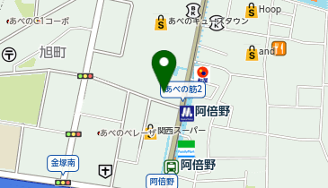 OLIVE des OLIVE OLIVE あべのキューズモール109店の地図画像