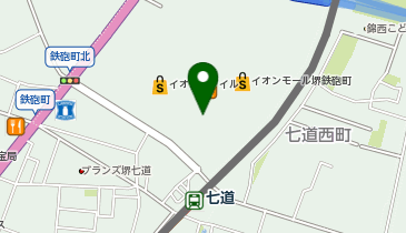 3COINS  plus イオンモール堺鉄砲町店の地図画像