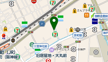 3COINS 神戸店の地図画像