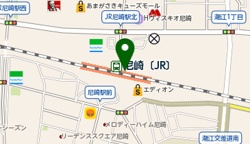 3COINS 尼崎駅店の地図画像