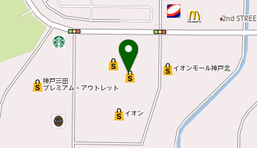 DISCOAT イオンモール神戸北店の地図画像