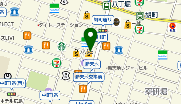 GALLARDAGALANTE 広島パルコ店の地図画像