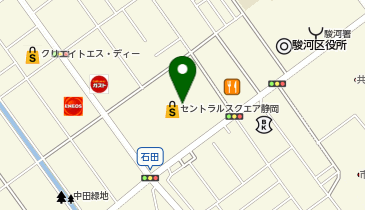 3COINS  plus イオンセントラルスクエア静岡店の地図画像