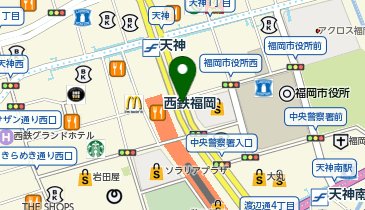 LOUNGEDRESS 福岡天神地下街店の地図画像