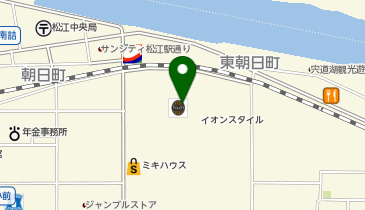3COINS  plus イオン松江ショッピングセンター店【7/17 OPEN】の地図画像