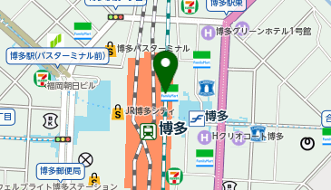 BEARDSLEY アミュプラザ博多店の地図画像