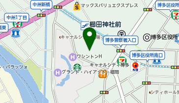 3COINS  plus キャナルシティ博多店【9/4 OPEN】の地図画像