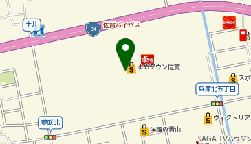 3COINS ゆめタウン佐賀の地図画像