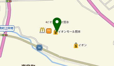 3COINS イオンモール熊本店の地図画像