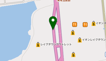 COLONY 2139 越谷レイクタウン店の地図画像