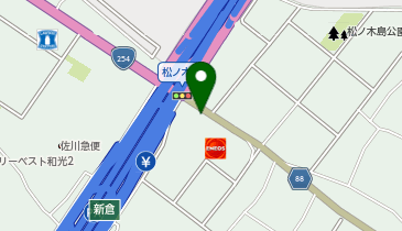 【キタセキ】 外環和光北インターSSの地図画像