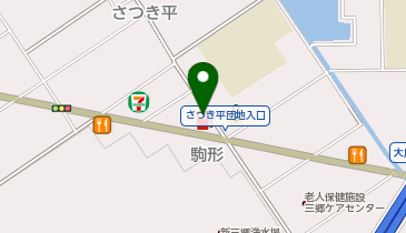 【キタセキ】 草加流山線三郷SSの地図画像