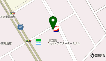 【キタセキ】 大井埠頭店の地図画像
