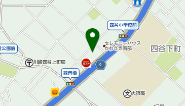 【キタセキ】 川崎産業道路TSの地図画像