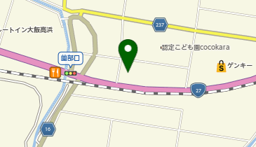 【キタセキ】 ルート27高浜SSの地図画像