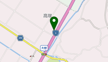 【キタセキ】 ルート3八代北SSの地図画像