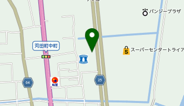 【キタセキ】 イデックス苅田臨海SSの地図画像