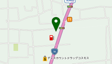 【キタセキ】 セルフィン松前SSの地図画像