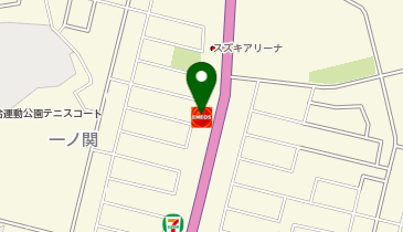 【キタセキ】 富谷バイパスSSの地図画像