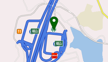 【キタセキ】 福山SA下りSSの地図画像