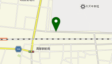 【キタセキ】 プラザ高塚給油所の地図画像