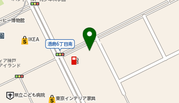 【キタセキ】 神戸空港前SSの地図画像