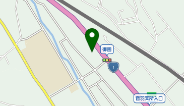 【キタセキ】 ルート1音羽インターSSの地図画像