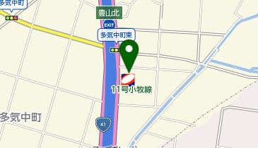 【キタセキ】 ルート41小牧店の地図画像